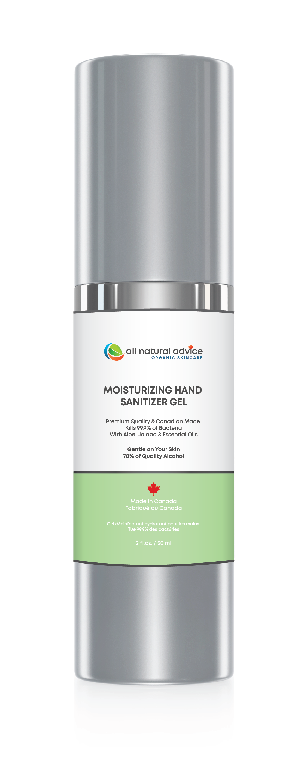 Hands Sanitizer All Natural Advice