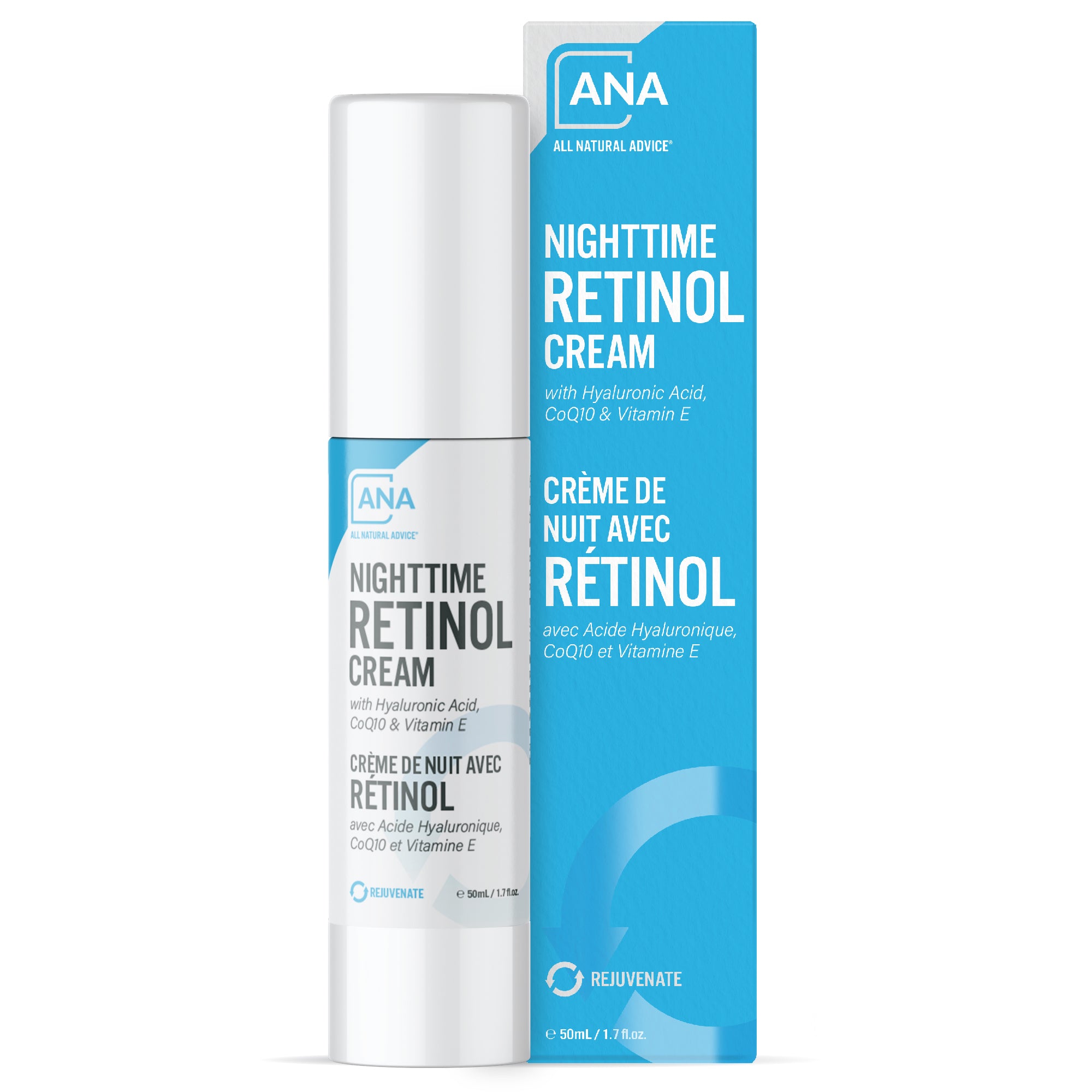 Retinol Nighttime Cream (50 ml) – All Natural Advice