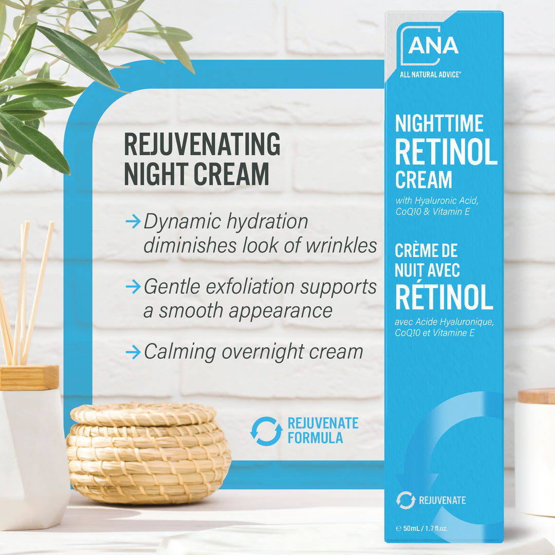 Retinol Nighttime Cream (50 ml) – All Natural Advice