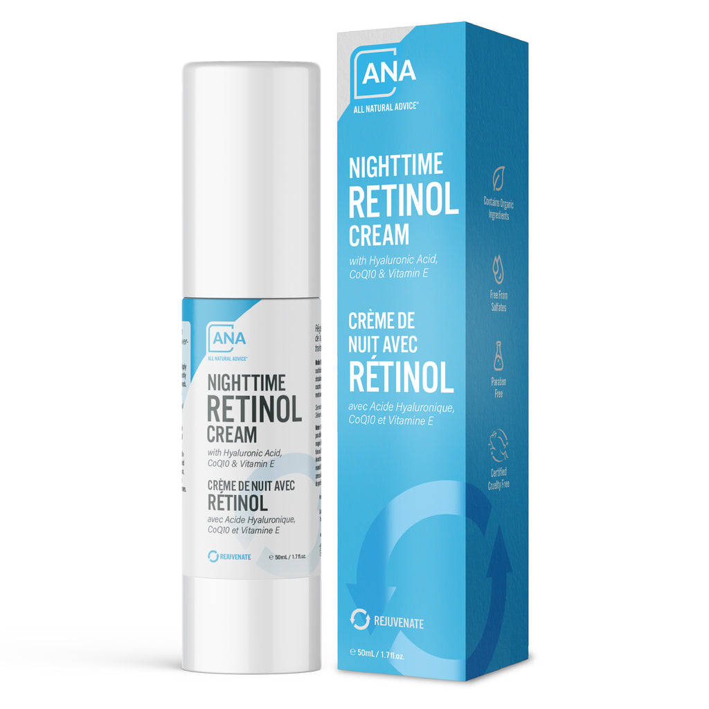 Retinol Nighttime Cream (50 ml) – All Natural Advice