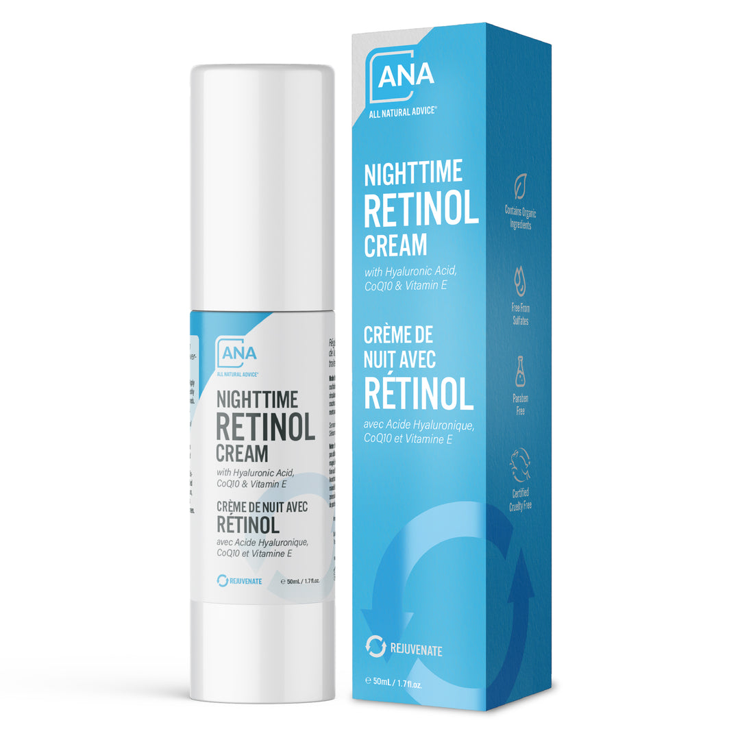 Retinol Nighttime Cream (50 ml) – All Natural Advice